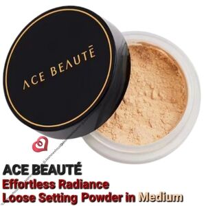🎉3•$13/4•$16🎉 ACE BEAUTE Effortless Radiance Loose Setting Powder in Medium